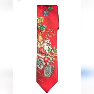 New Jerry Garcia Drummers Collectors Limited Edition #62 Santa Bike Tie